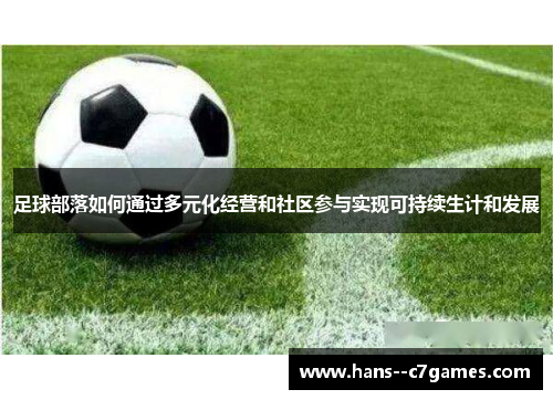 足球部落如何通过多元化经营和社区参与实现可持续生计和发展